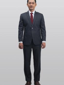 Bộ Suit Xanh Đen Khói Classic Fit TGS239